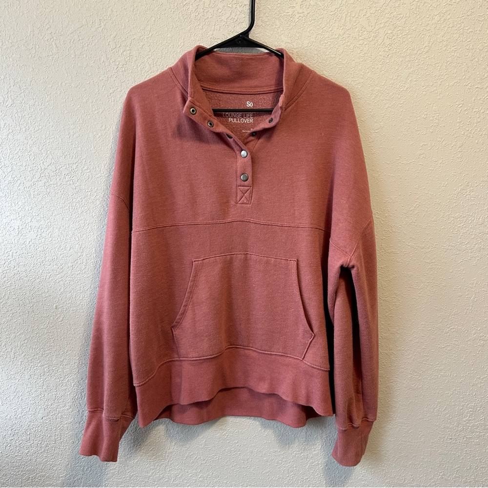Kohls lounge 3/4 pullover